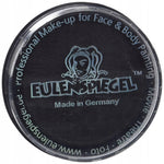 Eulenspiegel Water-Based Face Paint black color 30g- dirty pack