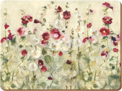 Creative Tops Wild Field Poppies Set of 6 Placemats, condition new but 1 placemat damaged, no box