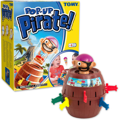 TOMY Pop Up Pirate Classic Children's Action Board Game, used-very good