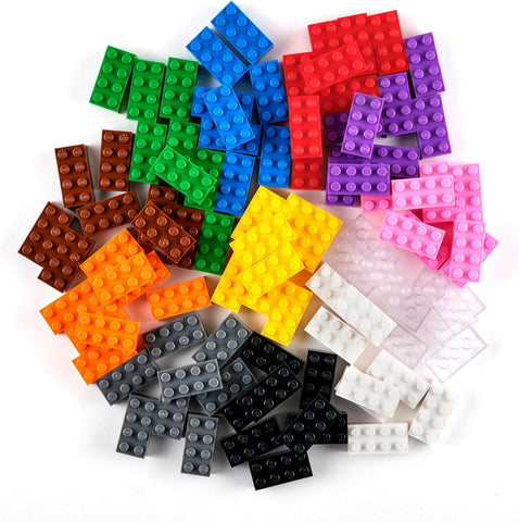 Strictly Briks Classic Bricks 96 Piece 2x4in - new, sealed but scruffy bag