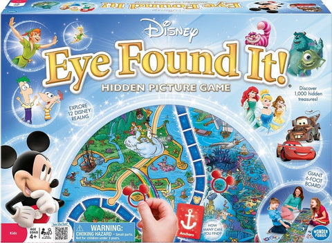 Ravensburger Disney Eye Found It, Used- good, missing 2 cards, scruffy box