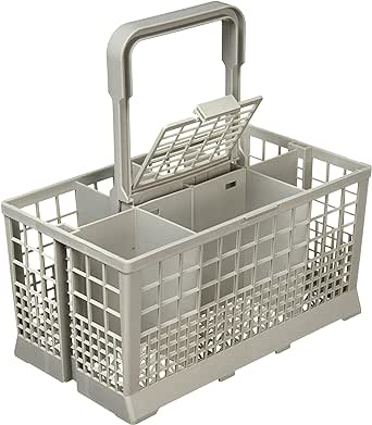 Paxanpax Cutlery Basket for Dishwasher grey, condition new, open, scruffy box