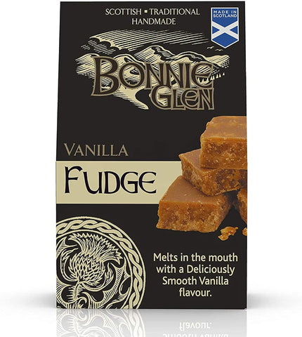 Bonnie Glen - Handmade Traditional Scottish Vanilla Fudge - Pouch 150g- best before 14/10/24