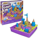 Kinetic Sand, Deluxe Beach Castle Playset with 1.13kg of Sand, Includes Moulds and Tools - Condition: Box Opened/Damaged - (REF TT-16)