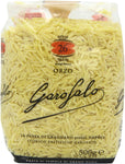 Garofalo Orzo 500g (Pack of 4) best before 5/27 , scruffy packs