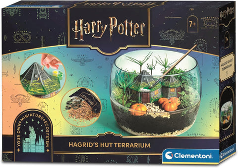 Clementoni- Harry Potter Terrarium Kit, New, open, scruffy box