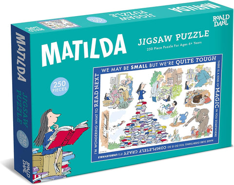 Roald Dahl Matilda 250 piece Jigsaw Puzzle, new condition, dirty box (Ref TT62)