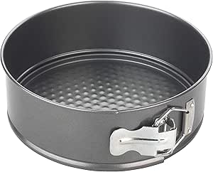 Chef Aid Non-stick Spring form Cake Tin, Grey, 19cm, 7.5 inch, new but slightly bent at the top