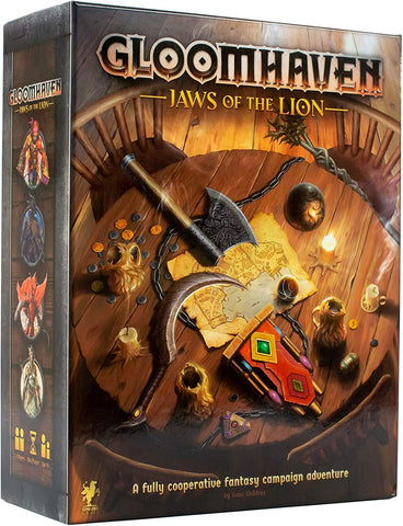 Cephalofair Games | Gloomhaven: Jaws of the Lion, new but open-scruffy box