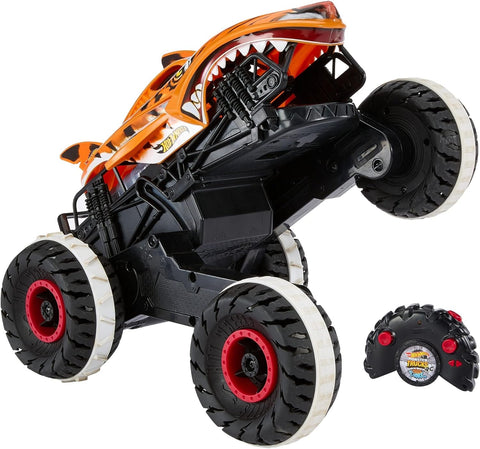 Hot Wheels Monster Trucks Unstoppable Tiger Shark Car, New, open box, car been taken out of box