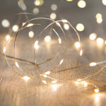 Lights4fun Indoor USB Fairy String Lights 5m, condition new, tested, scruffy box