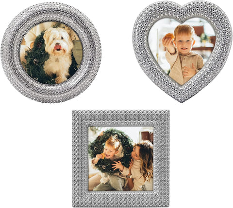 Gifty Gifty Classic Small Picture frame Set of 3, New but slightly scruffy box