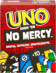 Mattel Games UNO Show ?em No Mercy Card Game, used- good condition , open box , open pack