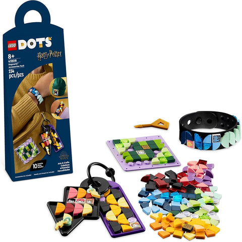 LEGO DOTS Hogwarts Accessories Pack, New but open, scruffy box, all content