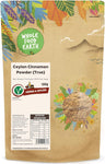 Wholefood Earth - Ceylon Cinnamon Powder (True) 125g- best before 07/26