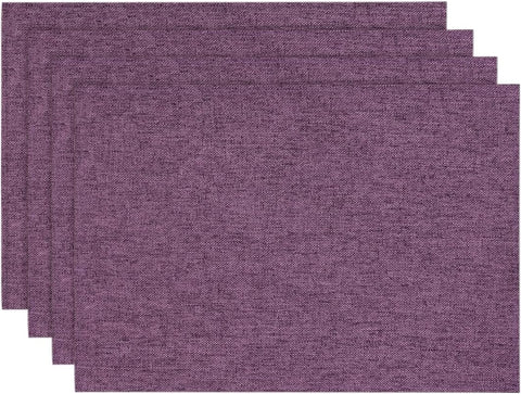 Artoid Mode Purple Placemats Set of 4, condition new, open bag