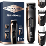 King C. Gillette - Beard Trimmer With 3 Combs EU PLUG - BRAND NEW - OPEN BOX