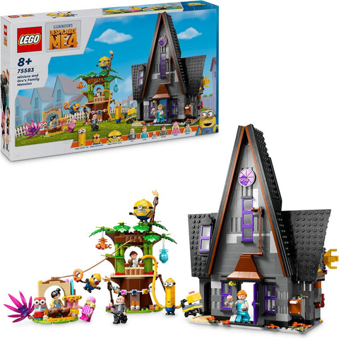 LEGO Despicable Me Minions and Gru's Family Mansion, New but open, scruffy box, all bags are sealed
