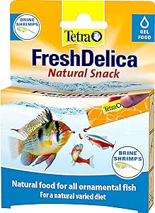 Tetra Fish Food Fresh Delica Brine Shrimp 48g, damaged box, best before 09/27
