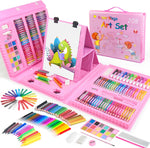 TOMMYHOME Drawing Kit 208PCS Colouring Art Set, New but box a little dented