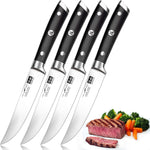 SHAN ZU Kitchen Steak Knives Set Japanese ONLY 3 IN BOX, new, open/scruffy box ID CHECK REQUIRED