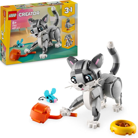 LEGO Creator 3in1 Playful Cat Toy, New but open box, all bags inside are sealed
