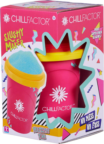 Chill Factor Colour Shock slushy maker Perfectly Pink, New but slightly scruffy box