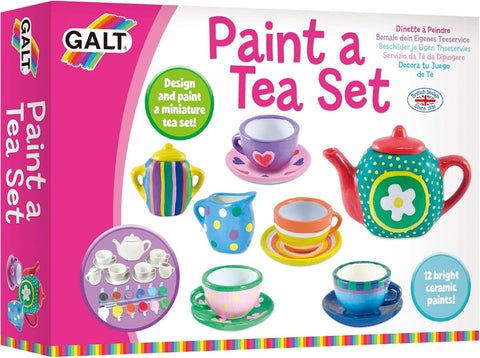 Galt Paint a Tea Set, new but open scruffy box