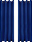 Utopia Bedding 2 Panels Blackout Curtains 46x90 Inch Blue new but no original packaging
