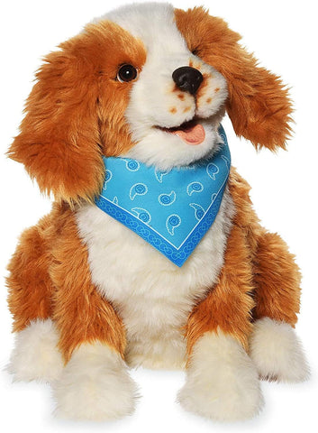 Ageless Innovation Joy For All Interactive Pet Dog, used , acceptable condition , no bandana , tail is not moving