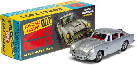 Corgi Diecast Model Cars - RT26101S James Bond Aston Martin DB5 - Iconic 007 Collectible, New