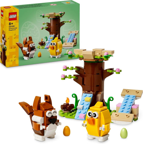 LEGO Spring Animal Playground Building Toy Set with Bird and Squirrel Figures for 8 Plus Year Old Boys and Girls- new box all still sealed but box a bit tatty