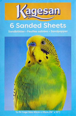 Kagesan Sand Sheet-6 Sheets 16 inches x 10 inches- scruffy pack