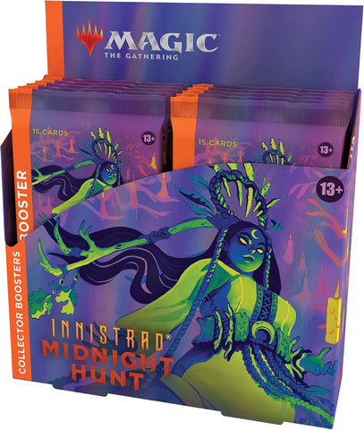 Magic: The Gathering TCG: Innistrad: Midnight Hunt - Collector Booster Box (12 Packs)