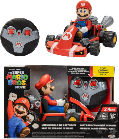 Super Mario Royal Rumble R/C Kart, condition used - acceptable, scratches and signs of usage, no box