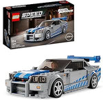 LEGO Speed Champions 2 Fast 2 Furious Nissan Skyline, New but open, damaged box