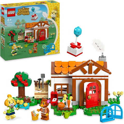 LEGO Animal Crossing Isabelle’s House Visit, New but open, scruffy box, all bags inside sealed