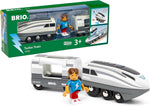 BRIO World Battery Powered Turbo Speed Toy Train, New but slightly scruffy packaging, tested