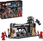 LEGO Star Wars: The Mandalorian Paz Vizsla and Moff Gideon Battle, New, open/scruffy box, all bags inside sealed