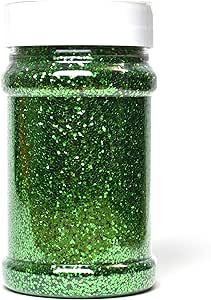 Glitter PVC Green,250G (ref e409)