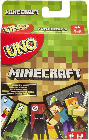 Mattel Games UNO Minecraft, condition new, broken box