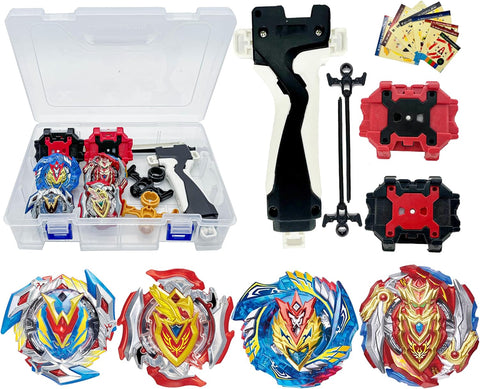 Gytobytle Valkyrie&Achilles 4in1 Bey Spinning Tops, Used- very good, original case, no packaging