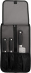 Mercer Culinary Genesis 4-Piece Starter Set, Stainless Steel, Silver- new but large knife missing, some finger marks, open scruffy box-ID REQUIRED