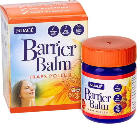 Nuage Hayfever & Allergen Barrier Balm – with Aloe Vera (50g), best before 12/26