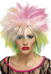 Smiffys Womens/Ladies 80s Attitude Wig, New but open, scruffy box