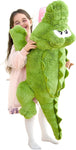 IKASA Giant Crocodile Plush Toy, Used- very good, in great condition, scruffy packaging