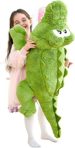 IKASA Giant Crocodile Plush Toy, Used- very good, in great condition, scruffy packaging