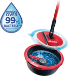 Vileda Spin and Clean Floor Mop and Bucket Set, condition-new but damaged/ open box, taped