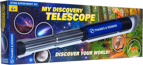 Thames & Kosmos My Discovery Telescope | 12X Optical Magnification, new but scruffy box