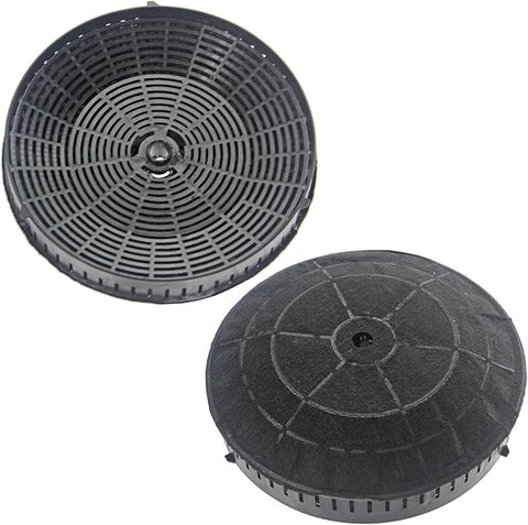 SPARES2GO Carbon Filter Pair for Elica Cooker Hood Vent Extractor, condition new, open, scruffy box